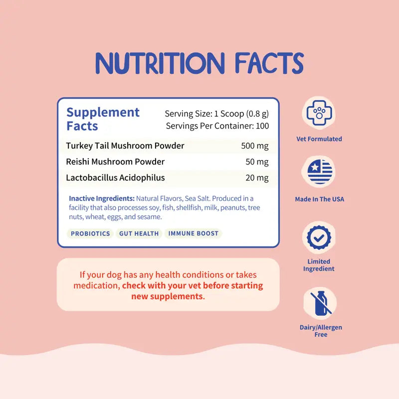 Turkey Tail Gut & Immune Powder